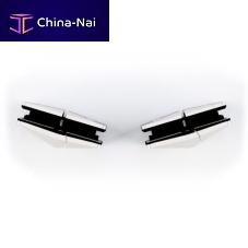 Glass door hinge 530G-Pstainless steelintegrated soft-close mechanismcommercial