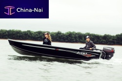Outboard small boat V16 sport-fishingaluminum5-person max.