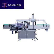 Double-sided labeling machine NP-TSPLC-controlledfully-automaticfor bottles