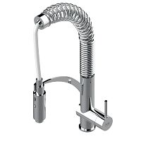 Countertop mixer tap G5F-6180chromed metalkitchen1-hole