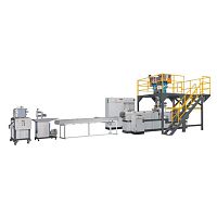 Pelletizing extruder CK-58HTfor PEfor WPCfor ABS