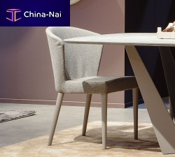 Contemporary chair TWEETindoorfabricleather