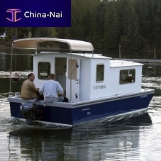 Outboard houseboat Millie Hill 20wheelhousecanal