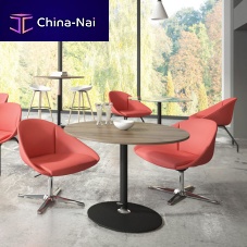 Contemporary chair Sableindoorfabricmetal base