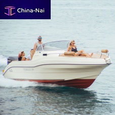 Outboard walkaround 680 Ionian Sunopen7-person max.with cabin
