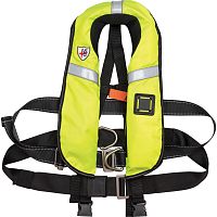 Self-inflating life jacket SKIPPER 150 CROCE ROSSA ITALIANA150 Nunisexwith safety harness