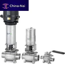 Ball valve BLV1 seriesleverpneumatically-operatedfor control