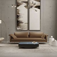 Modular sofa ASPENcontemporaryfabricleather