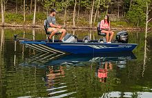 Outboard crappie boat VT 18C side consolesport-fishingaluminum
