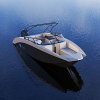 Outboard runabout JOLLY 750dual-consolebowrideropen