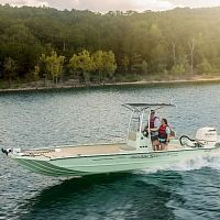 Outboard jon boat Big Daddyopencenter consolesport-fishing