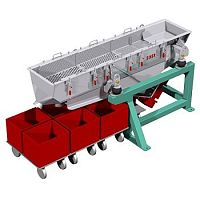 Sludge treatment separator screen