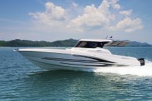 Outboard center console boat Silver Craft 36HTtwin-enginehard-topsport-fishing