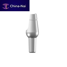 Titanium implant abutment 230 - 650internalstraightangled