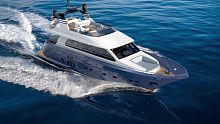 Cruising motor yacht MICAMOflybridgewheelhouseIPS