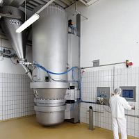 Fluidized bed dryer Batch FBbatchfor plastic pelletsgranulator