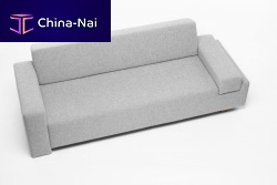 Contemporary sofa UPSIDE DOWN COUCH fabricgray2-person