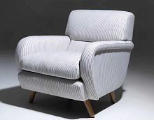 Traditional armchair ANDREtextile