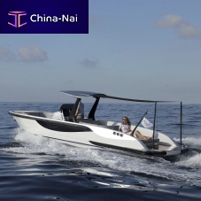 Inboard express cruiser 9.6 Mopencenter console12-person max.