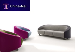 Contemporary armchair CARTfabricby Joe Colomboon casters