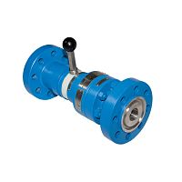 Disc valve ICVbutterflyleverflow control