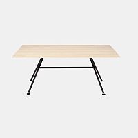 Rectangular table 07.01 seriescontemporaryoakmelamine