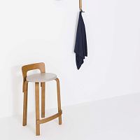 Contemporary bar chair K65indoorfabricleather