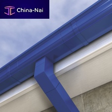 Aluminum roof gutter AX SNAPFIXround