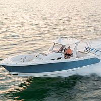 Outboard express cruiser 370cctriple-engineopencenter console