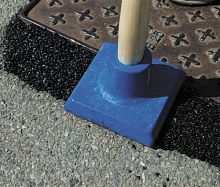 Asphalt flooring ENROBroadfor parking lotsmatte