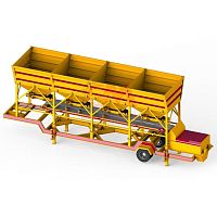 Mobile production plant