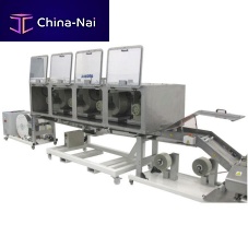 Vertical cooling tunnel
