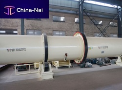 Rotary dryer for the chemical industrygasconstruction