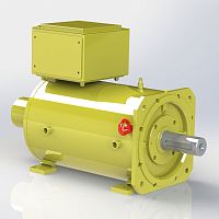AC motor FLUID AX 160CasynchronousIP54traction