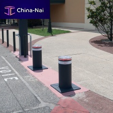 Security bollard Citydro boostaccess controlgalvanised steelpainted steel