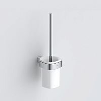 Metal toilet brush ceramicwall-mounted