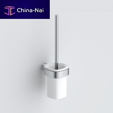 Metal toilet brush ceramicwall-mounted