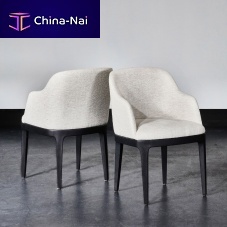 Contemporary chair LINOindoorfabricleather