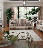 Traditional sofa ITALIAN MOODfabric