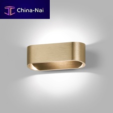 Contemporary wall light AURA indooraluminumoval