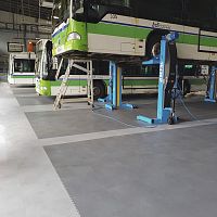 PVC flooring MODULE FACTORY HEAVY X9indoorindustrialtile