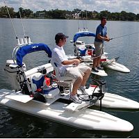 Multihull small boat Catch Itoutboardopensport-fishing