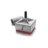 Indoor raised floor pedestal FZH + SYLOMER®for tile