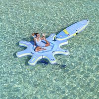Inflatable platform HUBfor marinasfor stand-up paddle boards