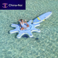 Inflatable platform HUBfor marinasfor stand-up paddle boards