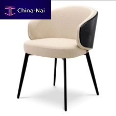 Contemporary dining chair CAMEROTAindoorpolyesterwooden base