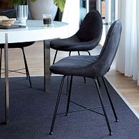 Contemporary chair LIVIAindoorleatherhome