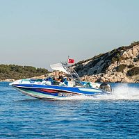 Outboard runabout BUTTERFLY 24-OBdual-consolebowrideropen