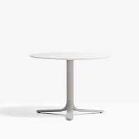 Contemporary coffee table FLUXO 5463woodensteel basealuminum base