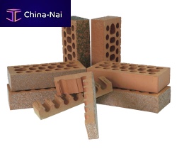 Hollow brick IBL SPA - EXTRUDED BRICKSfor facadeorange